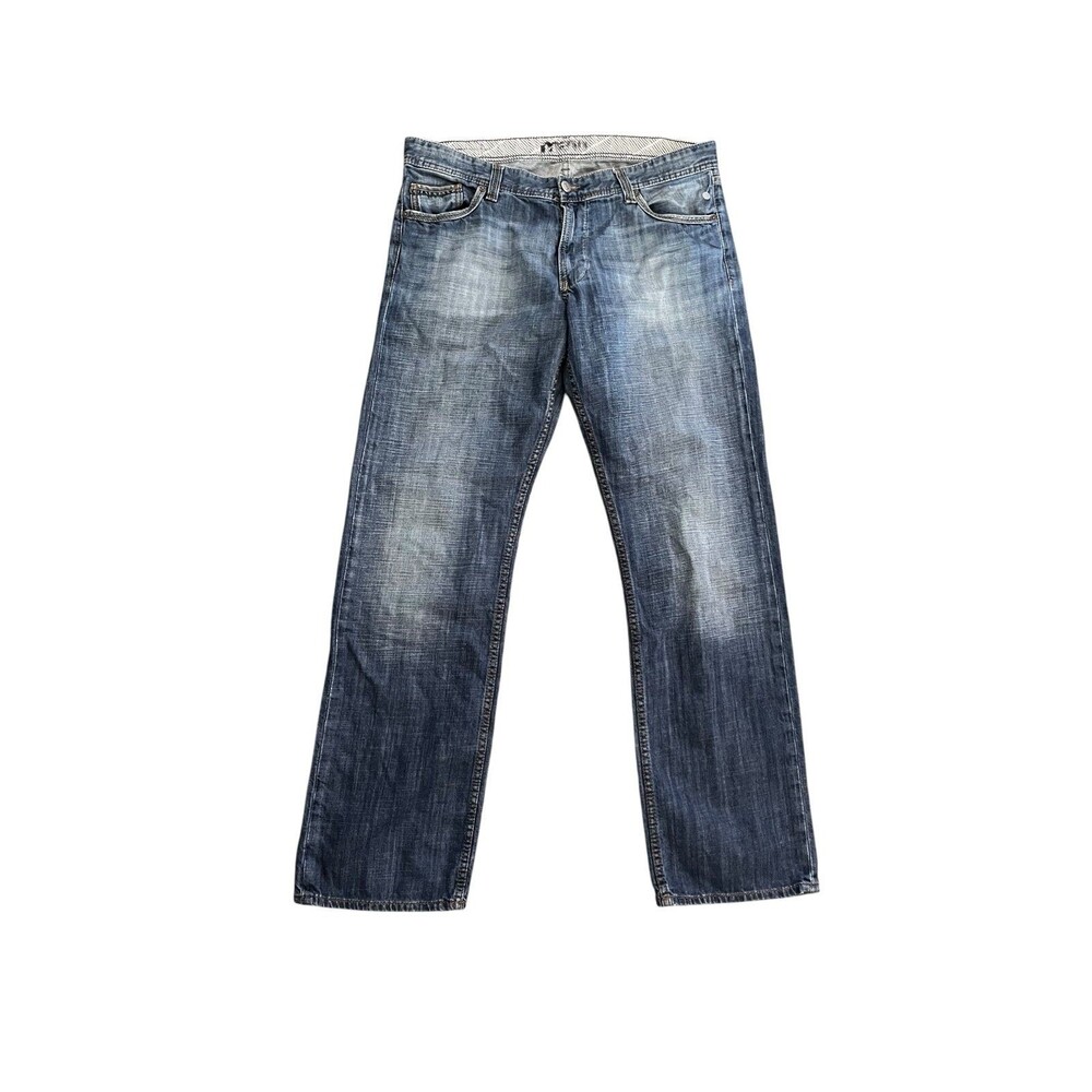 Mavi Hunter Straight Leg Jeans Medium Wash 34x34